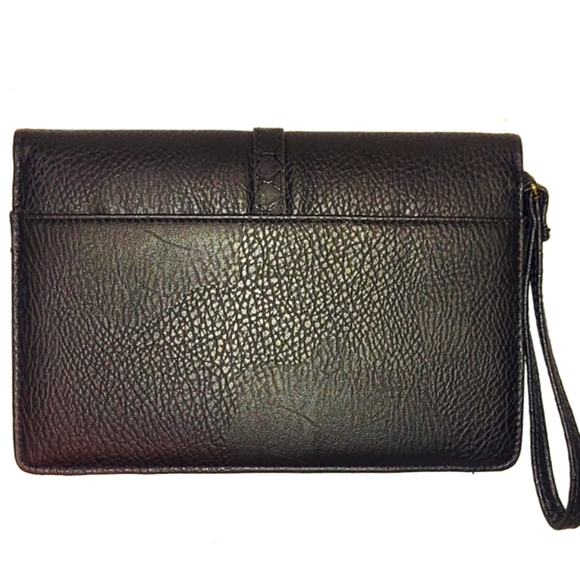 NWOT OLIVA + JOY NEW YORK DESIGNER WRISTLET & COIN PURSE POUCH GENUINE LEATHER - Picture 6 of 14